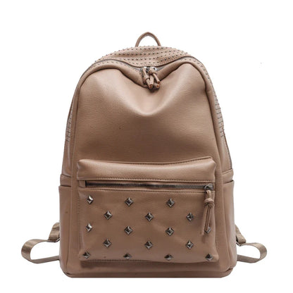 eybag New Rock Style Women Backpack Big Capacity Fashion Bags for Girls High Quality Rivet Design Bagpack Mochila Feminina