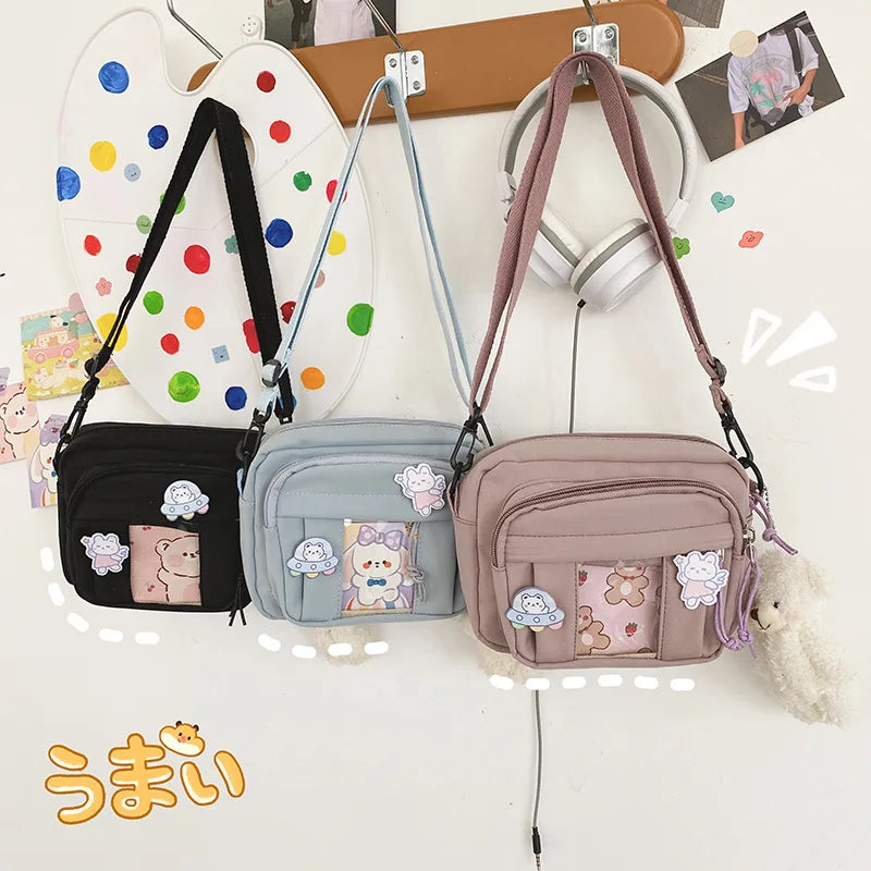 eybag New Summer Fashion Bag Women Small Handbags and Purse Transparent Pocket itabag Shoulder Bags Phone Bag Bolso Mujer Girls