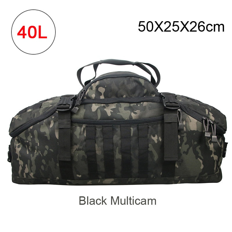 eybag 40L 60L 80L Men Army Sport Gym Bag Military Tactical Waterproof Backpack Molle Camping Backpacks Sports Travel Bags