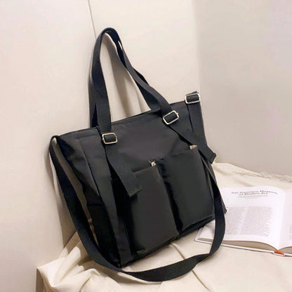 eybag Women Bag Shoppers Simple Fashion Zipper Handbags Shoulder Waterproof Large Capacity Tote Bags 2022 Woman Brand Crossbody