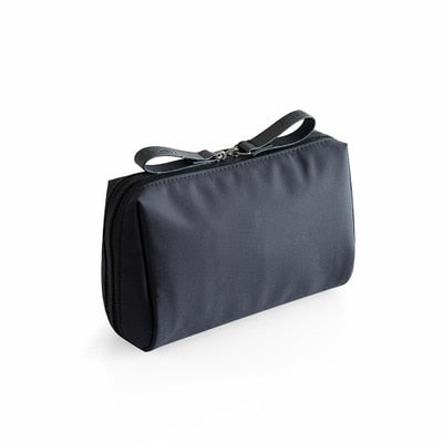 eybag 1 pc Solid Cosmetic Bag Korean Style Women Makeup Bag Pouch Toiletry Bag Waterproof Makeup Organizer Case necessaire