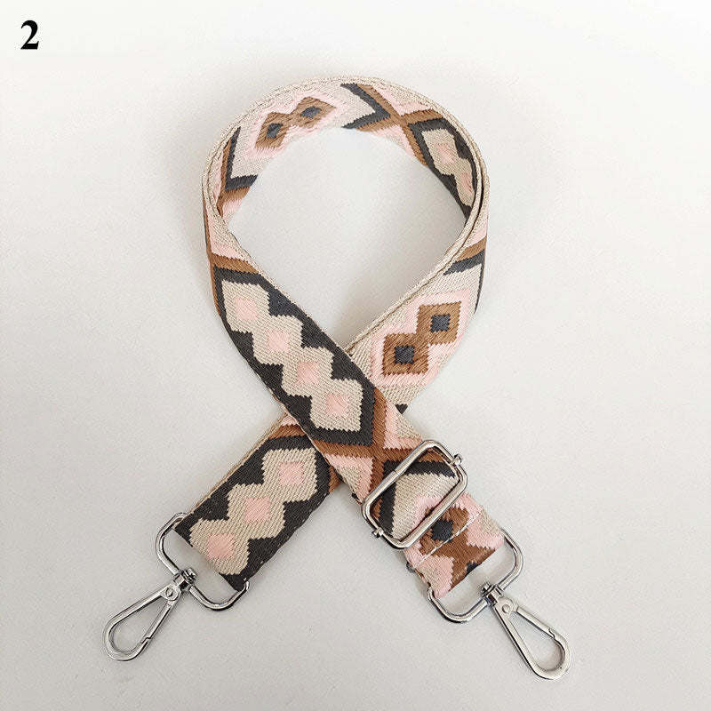 eybag 130cm Ethnic Style Bag Belt Bag Handle Bag Strap For Women Removable Adjustable DIY Shoulder Handbag Accessories Bag Straps