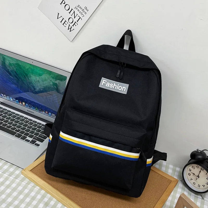 eybag Waterproof Youth School Bag Nylon Canvas Versatile Backpack Fashion Girls Backpack Female Shoulder High School School