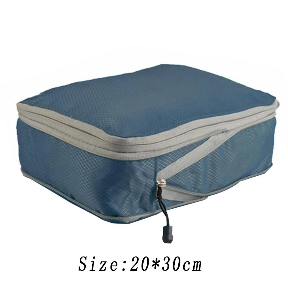 eybag Compression Packing Cubes for Carry on Luggage Travel Luggage Organizer Large Capacity Suitcase Bags Set Waterproof Storage Bags