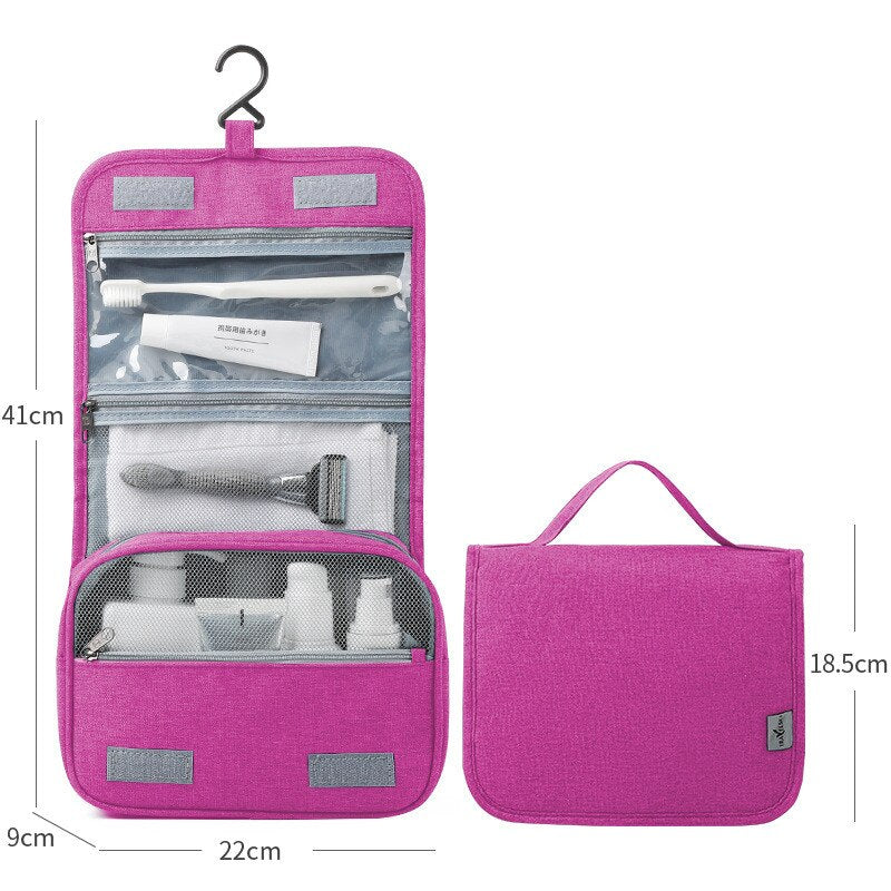 eybag Portable Travel Storage Bag for Women Cosmetic Toiletry Underwear Organizer Bag Waterproof Large Makeup Suitcase Make Up Bags