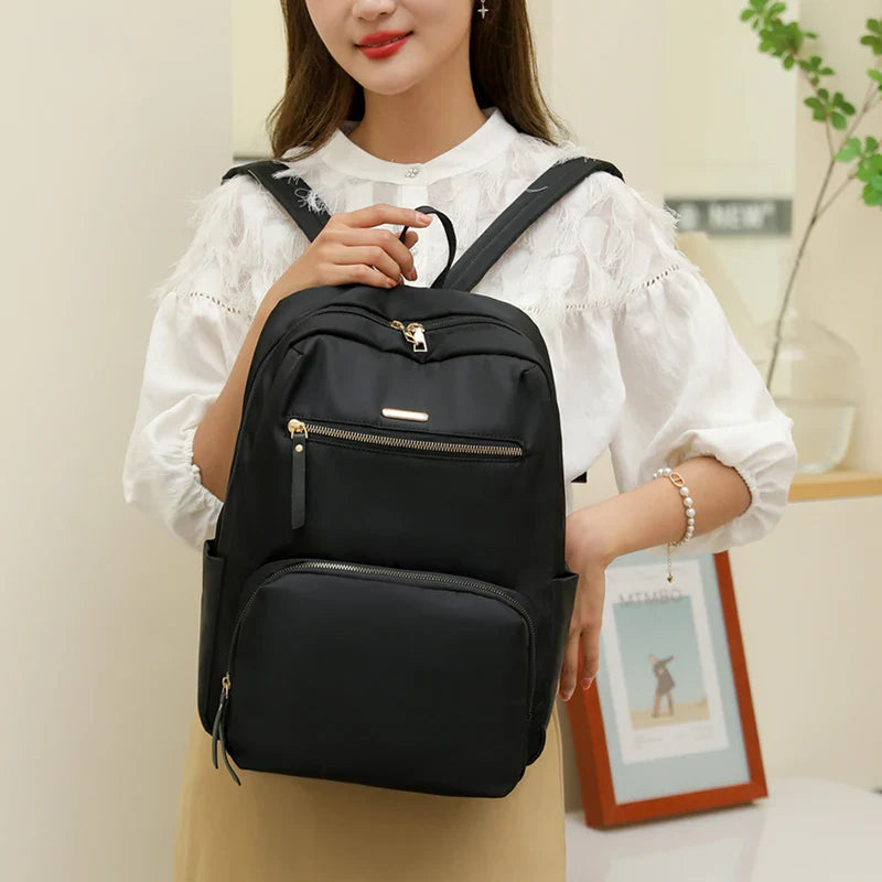 eybag Sewing Thread Zipper Oxford Women's Fashion Backpacks Solid Color Bags for Women 2024 New Free Shipping Bolsas Para Mujeres