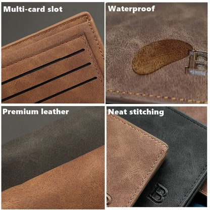 eybag 2023 New Fashion Wallets for Men Small Money Purses Wallets New Design Dollar Price Top Men Thin Wallet with Coin Bag Wallet