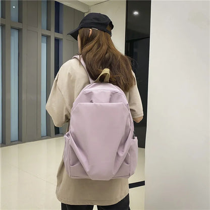 eybag Summer School Bag Waterproof Cute Backpack Nylon Female Harajuku College Lady Kawaii Backpacks Fashion Book Girl Bags Student