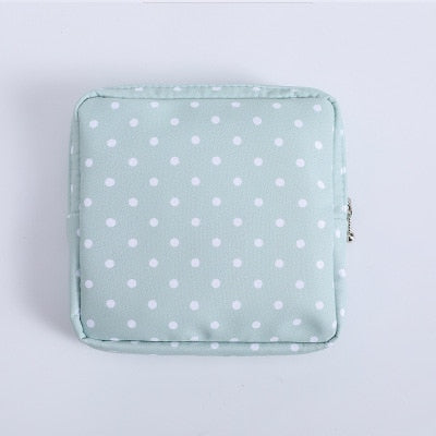 eybag Fashion Waterproof Tampon Storage Bag Cute Sanitary Pad Pouches Portable Makeup Lipstick Key Earphone Data Cables Organizer