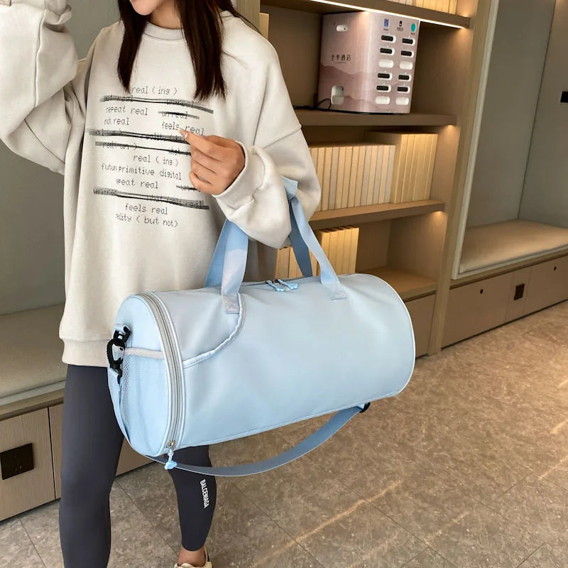 Lkblock New Pures Women Fashion Popular Leisure Oxford Cloth Shoulder Bags Travel Students Casual Handbags With Big Pockets For Shopping