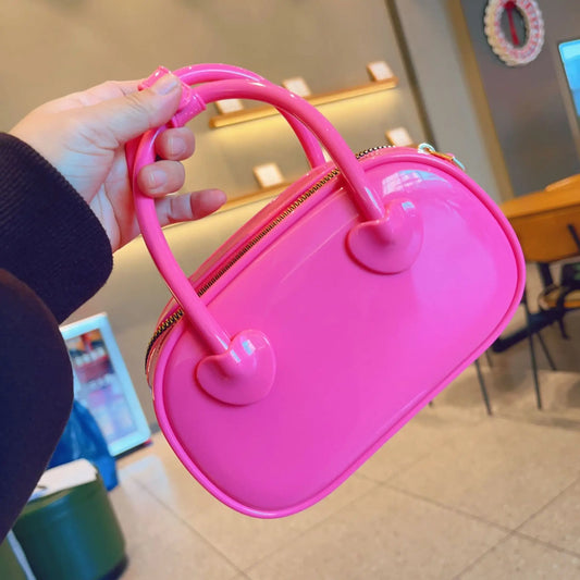 eybag Jelly Shoulder Bags PVC Women Small Tote Handbags and Purses New Casual Ladies Messenger Travel Bag High Quality