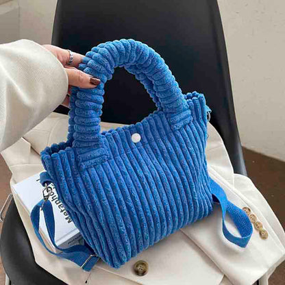 eybag Corduroy Women's Bag Autumn Winter New Soft Handbags Cute Totes Fashion Casual Female Crossbody Shoulder Tote Bags for Women