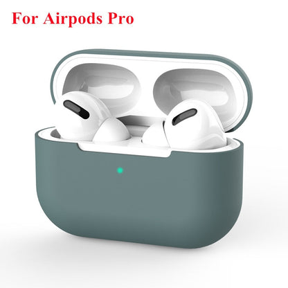 eybag 2022 New Silicone Cover Case For Apple Airpods Pro 3 Sticker Skin Bluetooth Earphone Cases Air Pods Pro Protective Accessories