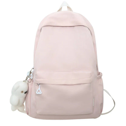 eybag Cute Nylon Backpack for Women, Simple Laptop Bag, School Bag, Trendy Female College Backpack, Lady Travel Bag, Book Bags