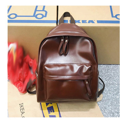 eybag Fashion Woman Backpack Large Capacity Leather Laptop Bagpack High Quality Book Schoolbag for Teenage Girls Student Mochila