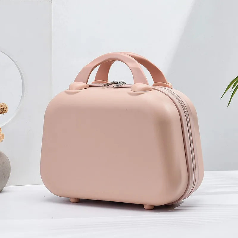 eybag Cute Makeup Case Ultralight Hard Holder Portable Storage Box Gift Bag Contrast Color Handheld Luggage Gift Small Package Purse