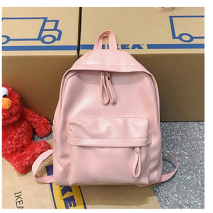 eybag Fashion Woman Backpack Large Capacity Leather Laptop Bagpack High Quality Book Schoolbag for Teenage Girls Student Mochila