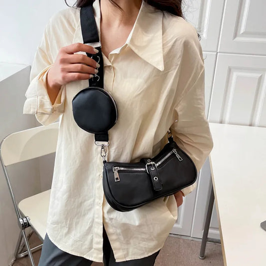 eybag Brand Luxury Designer Crossbody Bags For Women New in Leather Shoulder Bag Fashion Purses Handbags Female Small Bags Pouch