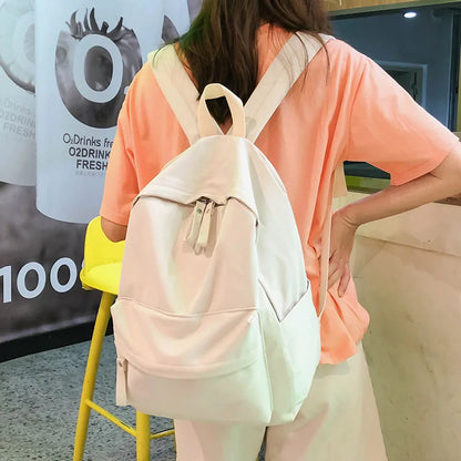 eybag New Women Backpack Fashion Nylon Shoulder Bag School Bagpack For Teenage Girls Travel Bag Female Leisure Backpacks