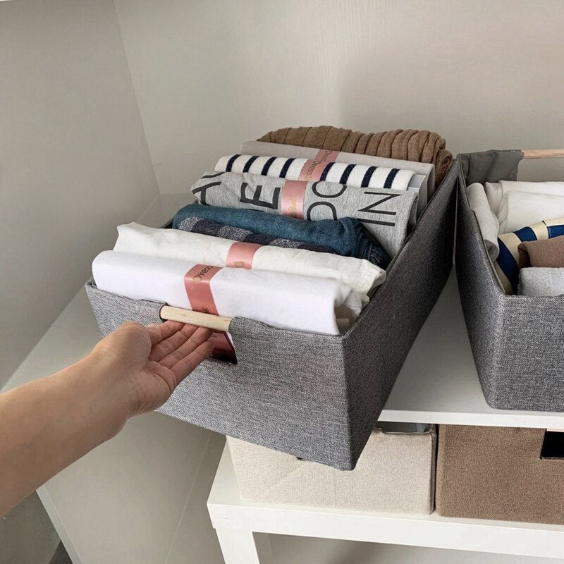 eybag Foldable Storag Box Baskets for Organizing Cloth Storage Basket Sundries Organizer Box Clothing Orgainiser Home Organizer