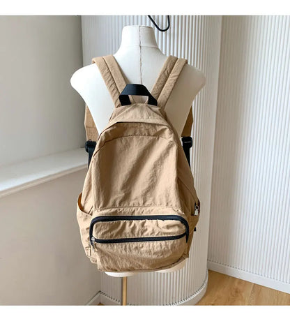 eybag Causal Women‘s Backpack Preppy Style Nylon Women Backpack Niche Design College School Backpack for Women Travel Girls Daypack