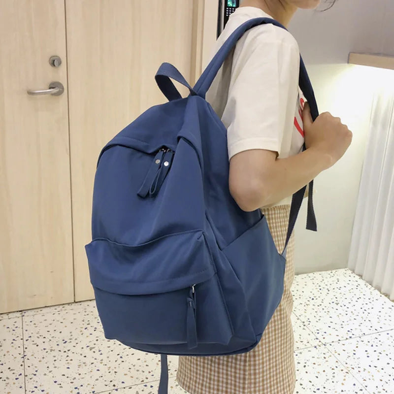 eybag New Women Backpack Fashion Nylon Shoulder Bag School Bagpack For Teenage Girls Travel Bag Female Leisure Backpacks