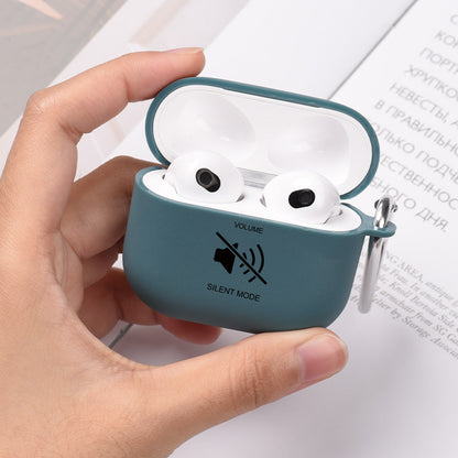 eybag Luxury Simple Earphone Case For Airpods 3 Pro Astronaut Silicone Cover For Apple Airpods 2nd 3 2 1 Case With Finger Ring Sleeve