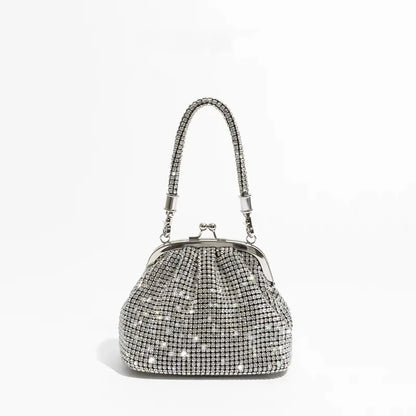 eybag Handle Rhinestones Evening Clutch Bag Purses and Handbag Luxury Designer Shiny Crystal Clutch Purse Bucket Bag Shoulder Bags