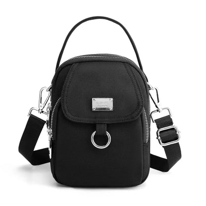 eybag Women's Single Shoulder Bag Fashion Bags High Quality Durable Fabric Female Mini Handbag Phone Pack Zipper Cross-body Backpack