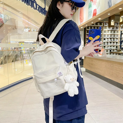 eybag Japanese Kawaii Backpack Women Small School Bags For Teenage Girls Candy Color Backpacks New Summer Fashion Student Bags Mochila