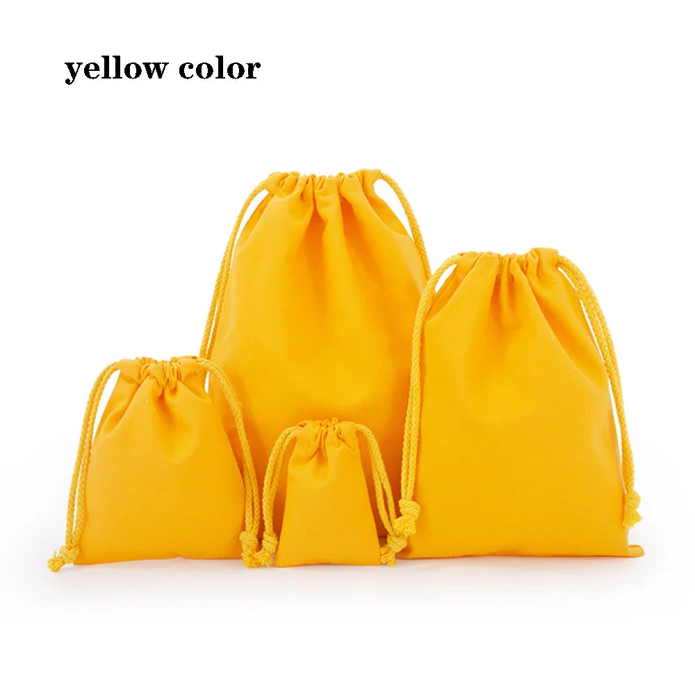 eybag Drawstring bag Cotton Storage organizer Tote Portable Handbags Grocery Shopping Shoulder bags Canvas foldable Travel Storage Bag