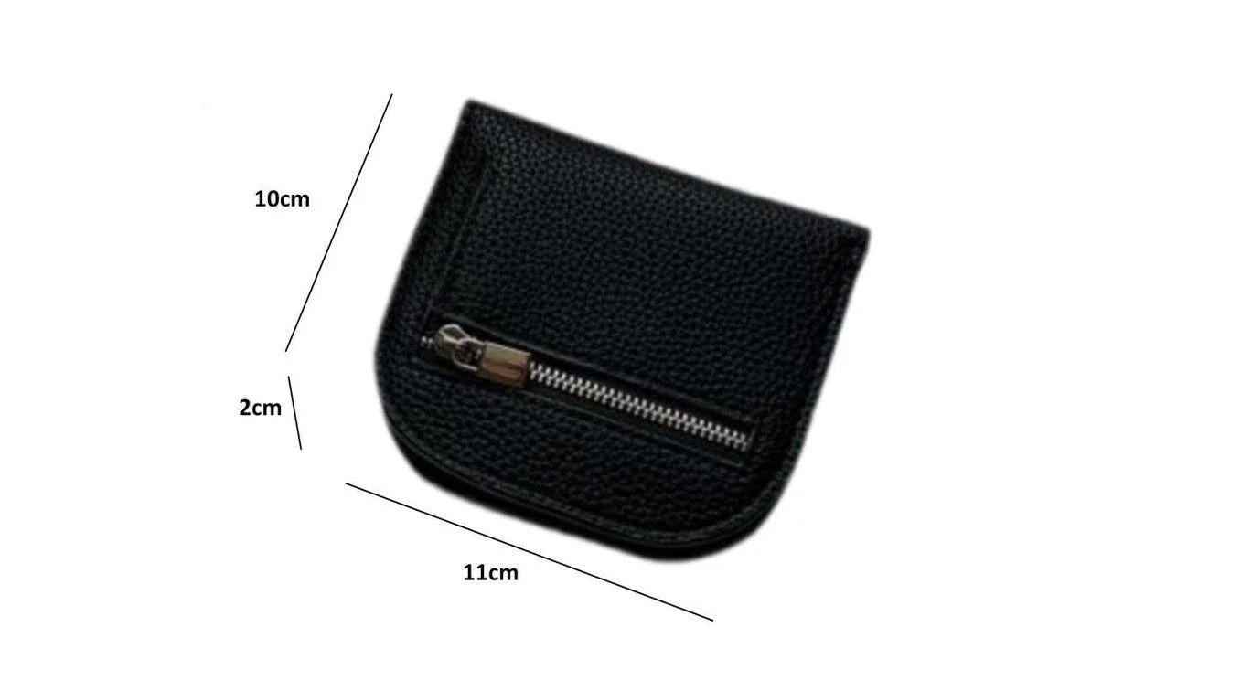 eybag Pattern Short Wallet Women Casual Soft Card Holder Small Folding Coins Purse and Handbags Zipper Card Wallet Men Clutch