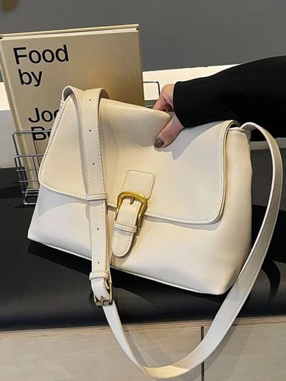 eybag Senior Soft Large Capacity Bag Women 2024 New Popular Crossbody Bag Work Bag Single Shoulder Small Square Bag