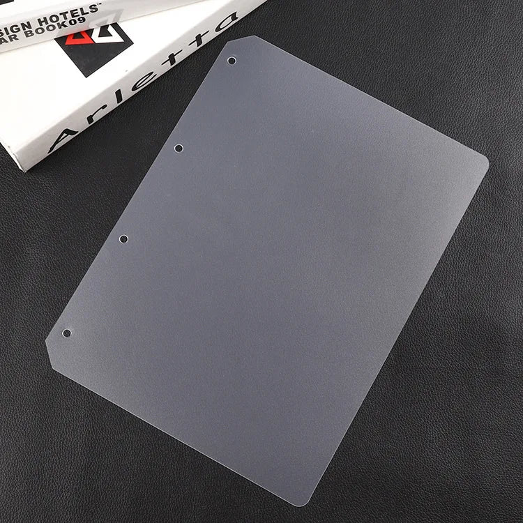 eybag A5 A6 A7 B5 A4 Loose-leaf Divider And Baffle PP Transparent Matte Loose-leaf Universal Notebook Divider Accessories