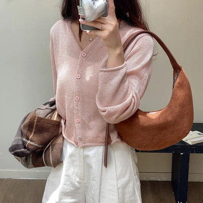 eybag Half Moon Women Shoulder Bag Faux Suede Purses and Handbags Winter Light Cloud Tote Bags for Women New Dumpling Bag Clutch Lady