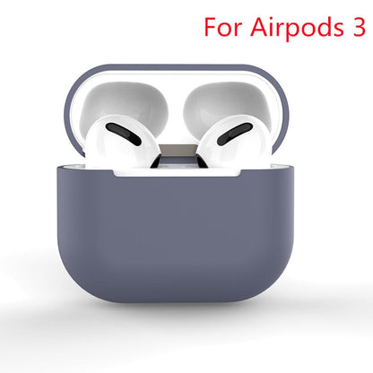 eybag 2022 New Silicone Cover Case For Apple Airpods Pro 3 Sticker Skin Bluetooth Earphone Cases Air Pods Pro Protective Accessories