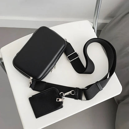 eybag Newest Fashionable Big Size Space Shoulder Strap Party Girls Women Men Crossbody PU Bags With Large Pockets For Shopping