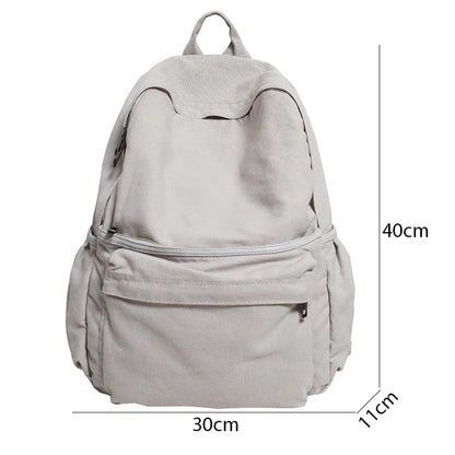 eybag Canvas Brand Backpack Men Female Retro Travel Book Bag Girl Boy Laptop Student Fashion Vintage Women CollegeSchool Bags