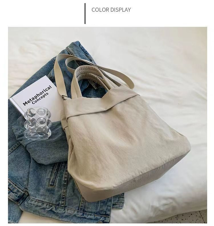 eybag New Women's Canvas Tote Bag Shopper Bags Lady Waterproof Nylon Large Capacity Crossbody Shoulder Bag  Crossbody Bags For Women