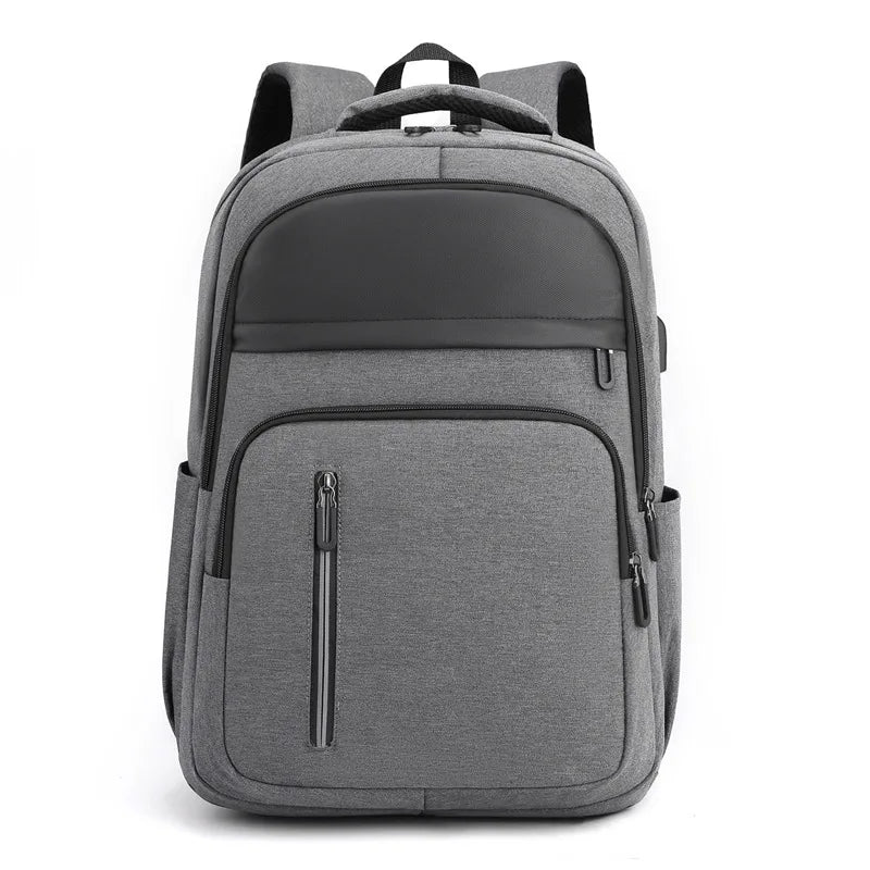 eybag Men Backpack 15.6 inch Laptop Backpack Waterproof USB Charging School Bags Large Capacity Business Travel Bag