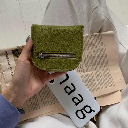 eybag Pattern Short Wallet Women Casual Soft Card Holder Small Folding Coins Purse and Handbags Zipper Card Wallet Men Clutch