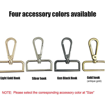 eybag Nylon/Cotton Bag Strap Women Colored Straps for Crossbody Messenger Shoulder Bag Accessories Adjustable Belts Handbag Straps