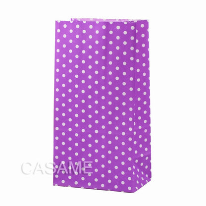 eybag New paper bag mini Stand up Colorful Polka Dot  Bags 18x9x6cm Favor  Open Top Gift Packing paper Treat gift Bag wholesale