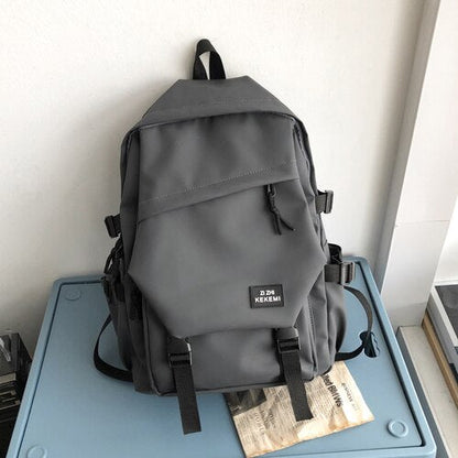 eybag Men Schoolbag Male Harajuku Black High School College Student Fashion Backpack New Harajuku Waterproof Backpacks