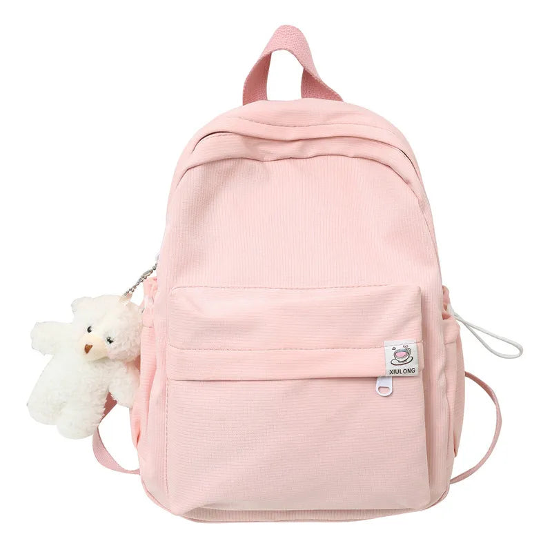 eybag Japanese Kawaii Backpack Women Small School Bags For Teenage Girls Candy Color Backpacks New Summer Fashion Student Bags Mochila