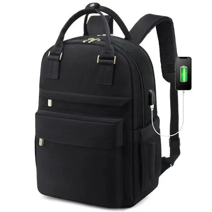 eybag 14 15 Inch Laptop Backpack with USB Charging Port,Tear Resistant Business Backpack for Travel, Casual Daypack for Men Women