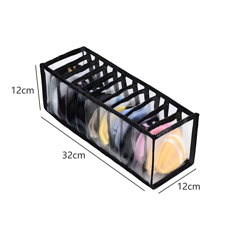 eybag Wardrobe organizer Jeans storage boxes Closet Organizer Foldable Underwear Organizers Pants Storage Dividers Drawer Organizer