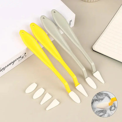 eybag Simple Art Sketch Wipe Knife Washable Sponge Highlight Brush Artist Drawing Correction Detail Tools Eraser Pen Art Supplies