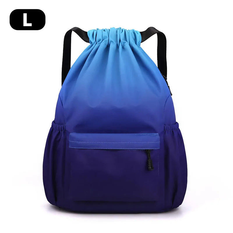 eybag Fitness Swimming Bag Outdoor Sports Storage Bag of Women Gym Bag Large Capacity Waterproof Drawstring Backpack Travel Bag