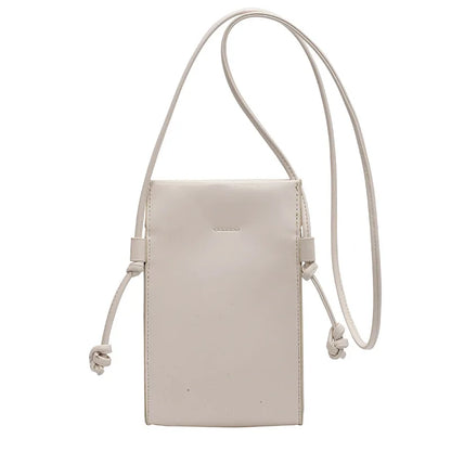 eybag Fashion Versatile Crossbody Bag New Ins Simple Soft Leather Shoulder Bag Women Light Zero Wallet Mobile Bag